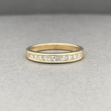 Estate 14K Y Gold 0.47ctw G/VS2 Diamond Anniversary Ring