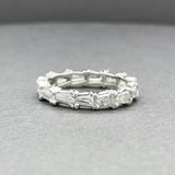 Estate Platinum 2.36ctw H/VS2-SI1 Diamond Eternity Ring
