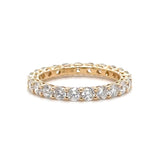 14K Y Gold 2.00ctw E/VVS2 Lab Created Diamond Eternity Ring