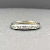 Estate 14K W Gold 0.30ctw I-J/SI1 Diamond Ring