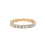 14K Y Gold 1.00ctw G/SI1 French Pave Diamond Band