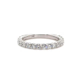 14K W Gold 1.00tcw F/VS1 Lab Created Diamond Band