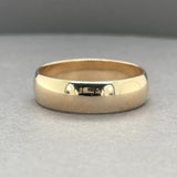 Estate 14K Y Gold 6.82mm Polished Ring