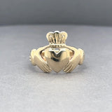 Estate 14K Y Gold Claddagh Ring