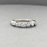Estate 14K W Gold 0.51ctw H-I/SI2-I2 Diamond Ring