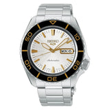Men's Seiko Watch 5 Sport Ivory Dial Automatic HDB004