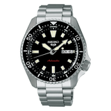 Men's Seiko Watch 5 Sports Black Automatic SRPL85