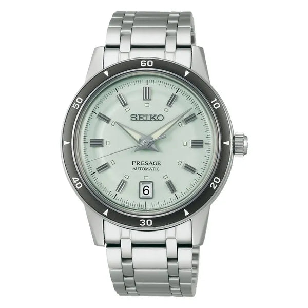 Men's Seiko Watch Automatic 39.5mm Light Green Dial SRPL71
