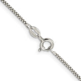 SS 1.25mm Round Box Chain - Walter Bauman Jewelers