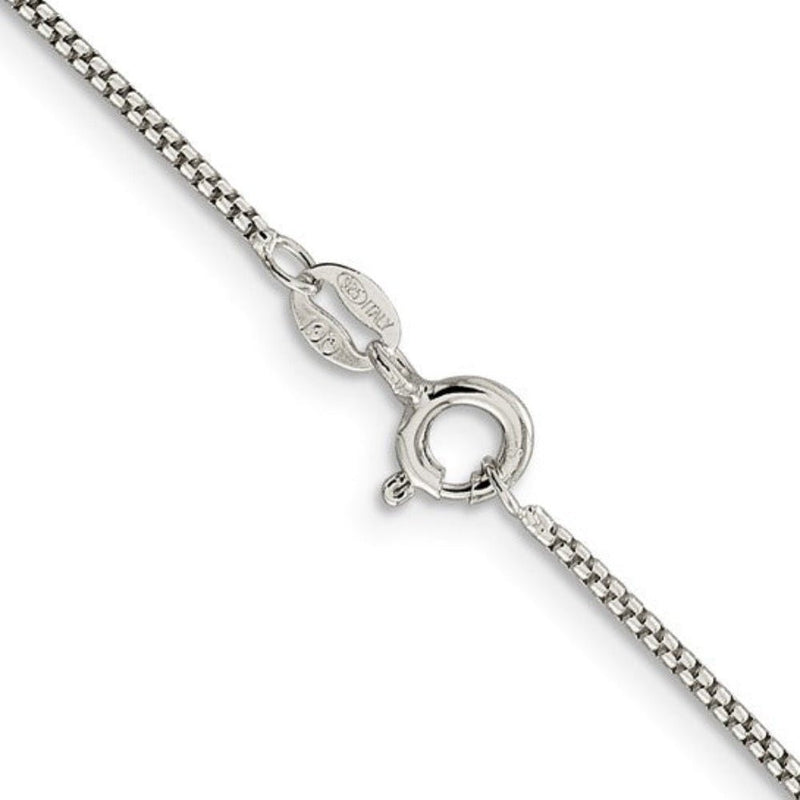 SS 1.25mm Round Box Chain - Walter Bauman Jewelers