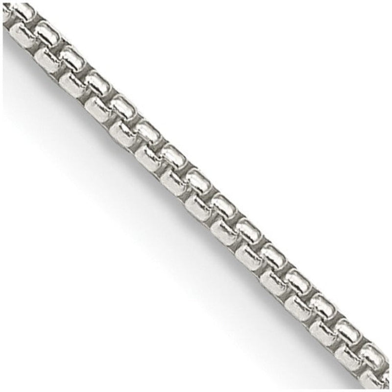 SS 1.25mm Round Box Chain - Walter Bauman Jewelers