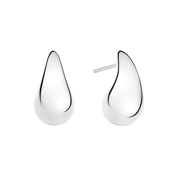 SS 12MM Teardrop Earrings - Walter Bauman Jewelers