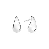 SS 12MM Teardrop Earrings - Walter Bauman Jewelers