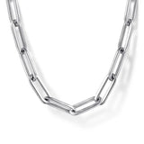 SS 18" 4mm Paperclip Link Chain - Walter Bauman Jewelers