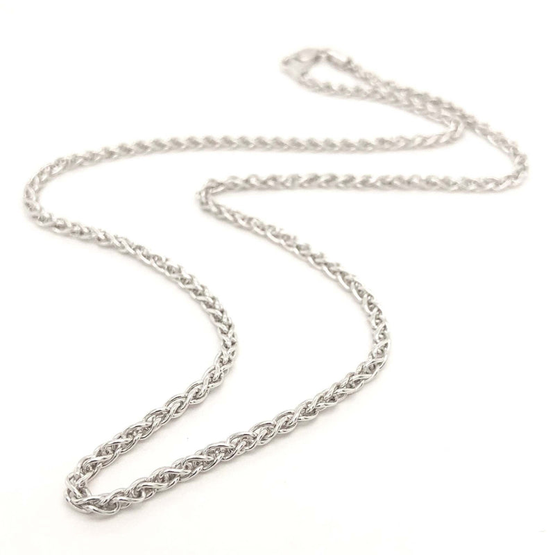 SS 2.2MM Round Wheat Chain - Walter Bauman Jewelers