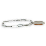 SS 4.6mm Paperclip Bracelet - Walter Bauman Jewelers