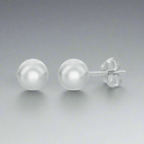 SS 6mm Ball Stud Earrings - Walter Bauman Jewelers