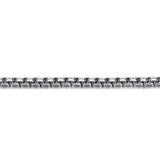 SS 8"Men's 4mm Round Box Chain Bracelet - Walter Bauman Jewelers