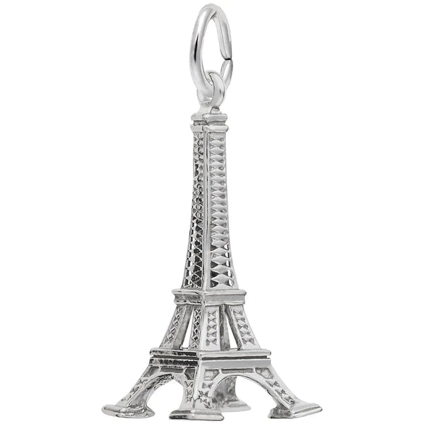 SS Large Eiffel Tower Charm - Walter Bauman Jewelers