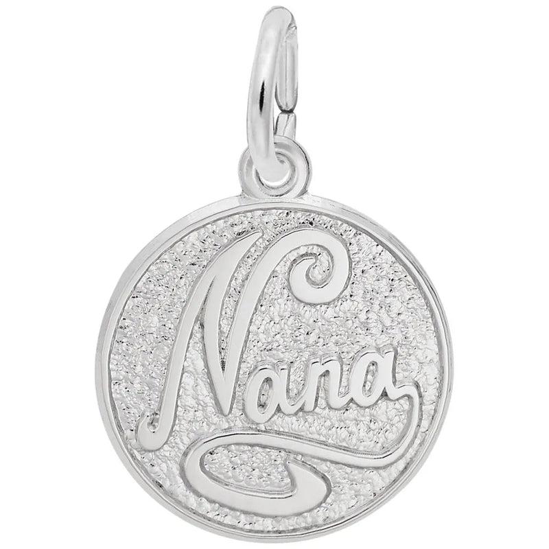 SS Nana Disc Charm - Walter Bauman Jewelers