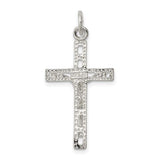SS Open Design Crucifix - Walter Bauman Jewelers