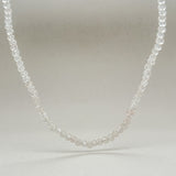 SS Rose Quartz Beaded 18” Necklace - Walter Bauman Jewelers