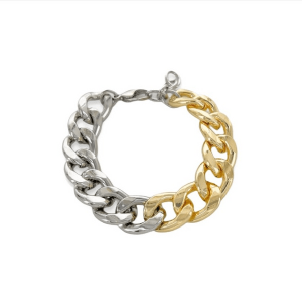 TT Brass Curb Link Bracelet - Walter Bauman Jewelers