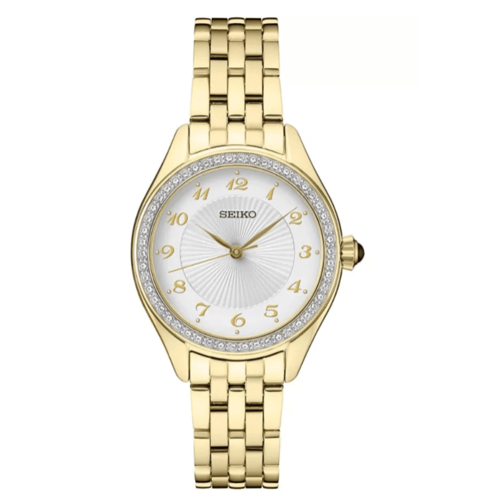 希少 SWAROVSKI Crystal Lake 腕時計 クオーツ ゴールド Swarovski