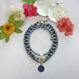 YGP Blue Jasper and Lapis Pendant Necklace. Set of Three - Walter Bauman Jewelers