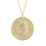 YGP Sterling 18.4mm Coin Pendant - Walter Bauman Jewelers