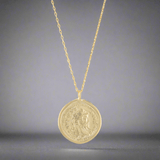 YGP Sterling 18.4mm Coin Pendant - Walter Bauman Jewelers