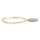 YGP Sterling 3.2mm Paperclip Link Bracelet - Walter Bauman Jewelers