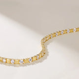 YGP Sterling 6.75" CZ Bracelet - Walter Bauman Jewelers