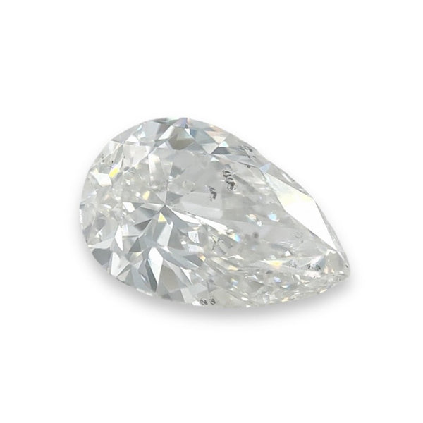 1.00ctw F/SI2 Pear Shape Diamond GIA #2437091314 - Walter Bauman Jewelers