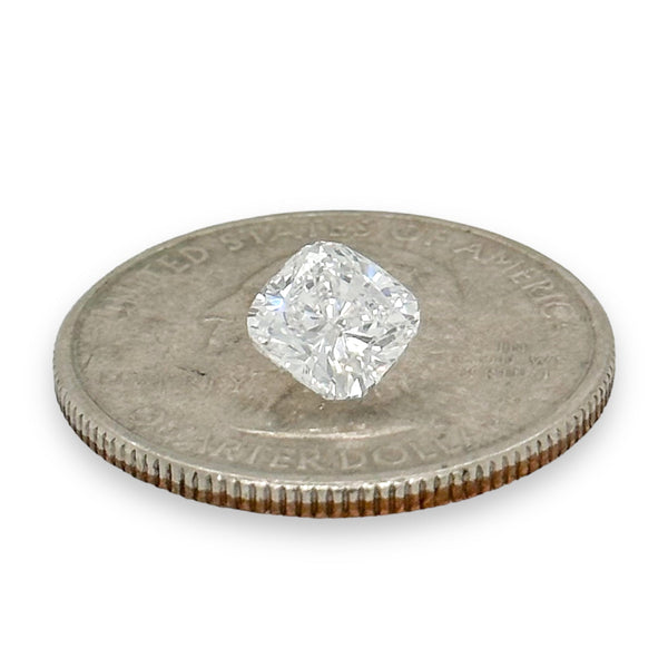 1.42ct D/VS1 Cushion Lab Created Diamond IGI#LG490177610 - Walter Bauman Jewelers