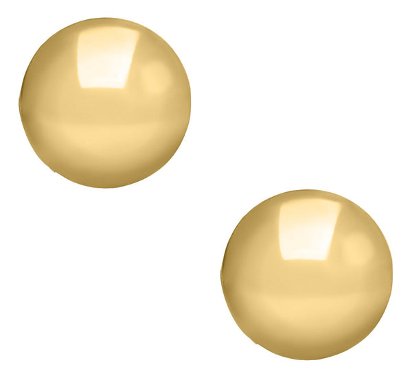 14K 4mm Gold Ball Baby Studs - Walter Bauman Jewelers