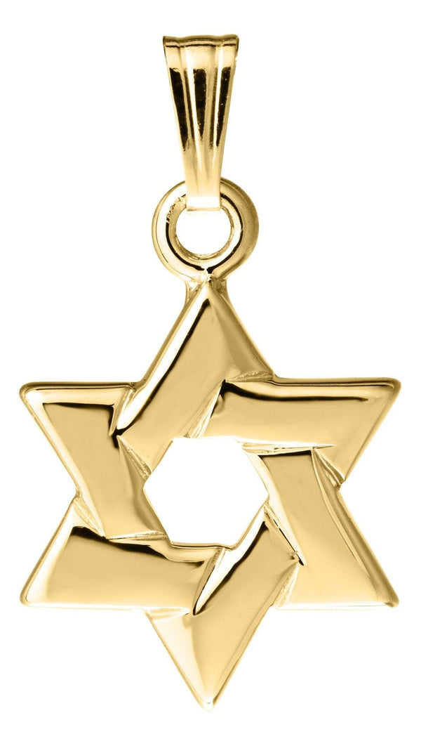 14K Gold Star of David - Walter Bauman Jewelers
