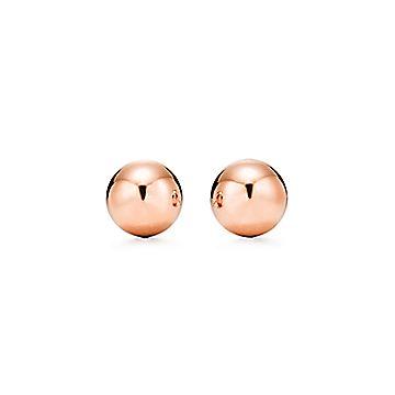 14K Rose Gold 7mm Ball Earrings - Walter Bauman Jewelers