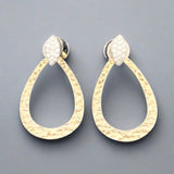 14k TT 0.16cttw Diamond Dangle Earrings - Walter Bauman Jewelers