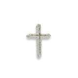 14K W Gold 0.25ctw Diamond Cross - Walter Bauman Jewelers