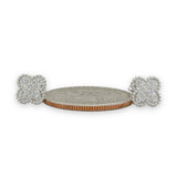 14K W Gold 0.28ctw Diamond Clover Earrings - Walter Bauman Jewelers