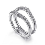 14K W Gold 0.45ctw Diamond Ring Enhancer - Walter Bauman Jewelers