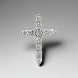 14K W Gold 0.50ctw Diamond Cross - Walter Bauman Jewelers