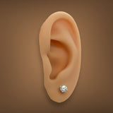 14K W Gold 0.71ctw F/VS1 Lab-Created Diamond Earrings - Walter Bauman Jewelers