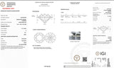 14K W Gold 1.01ct E/VS1 Lab-Created Diamond Pendant IGI #573376093 - Walter Bauman Jewelers