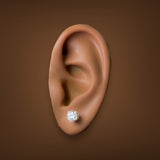 14K W Gold 1.16cttw D/VS1 Lab-Created Diamond Stud Earrings IGI#576338755 & 577303383 - Walter Bauman Jewelers