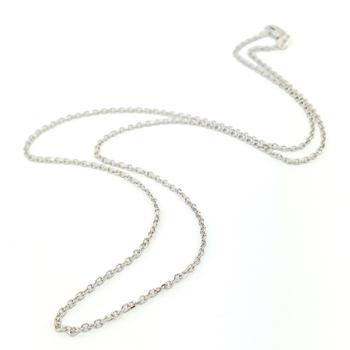 14K W Gold 1.50MM Dia Cut Cable Chain - Walter Bauman Jewelers