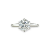 14K W Gold 1.70ct E/VS1 Diamond Ring GIA6291399463 - Walter Bauman Jewelers