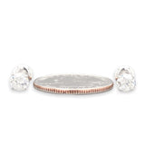 14K W Gold 1cttw Diamond Stud Earrings - Walter Bauman Jewelers