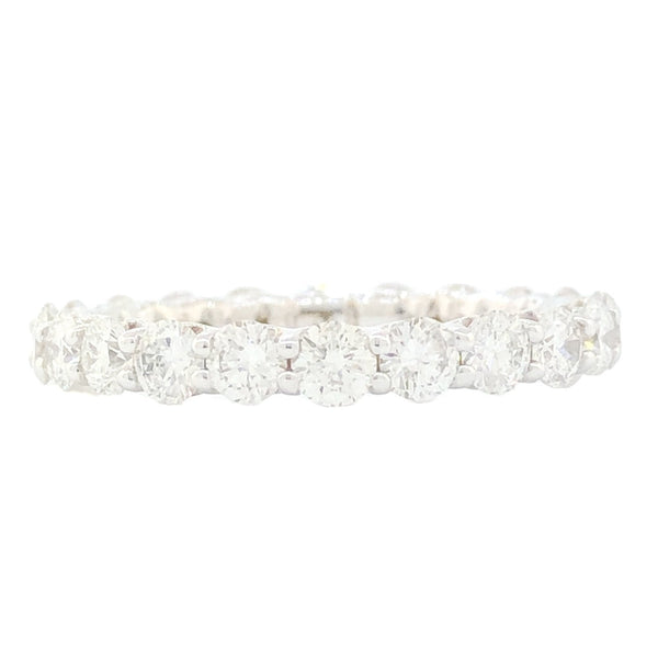 14K W Gold 2.50cttw Diamond Eternity Band - Walter Bauman Jewelers